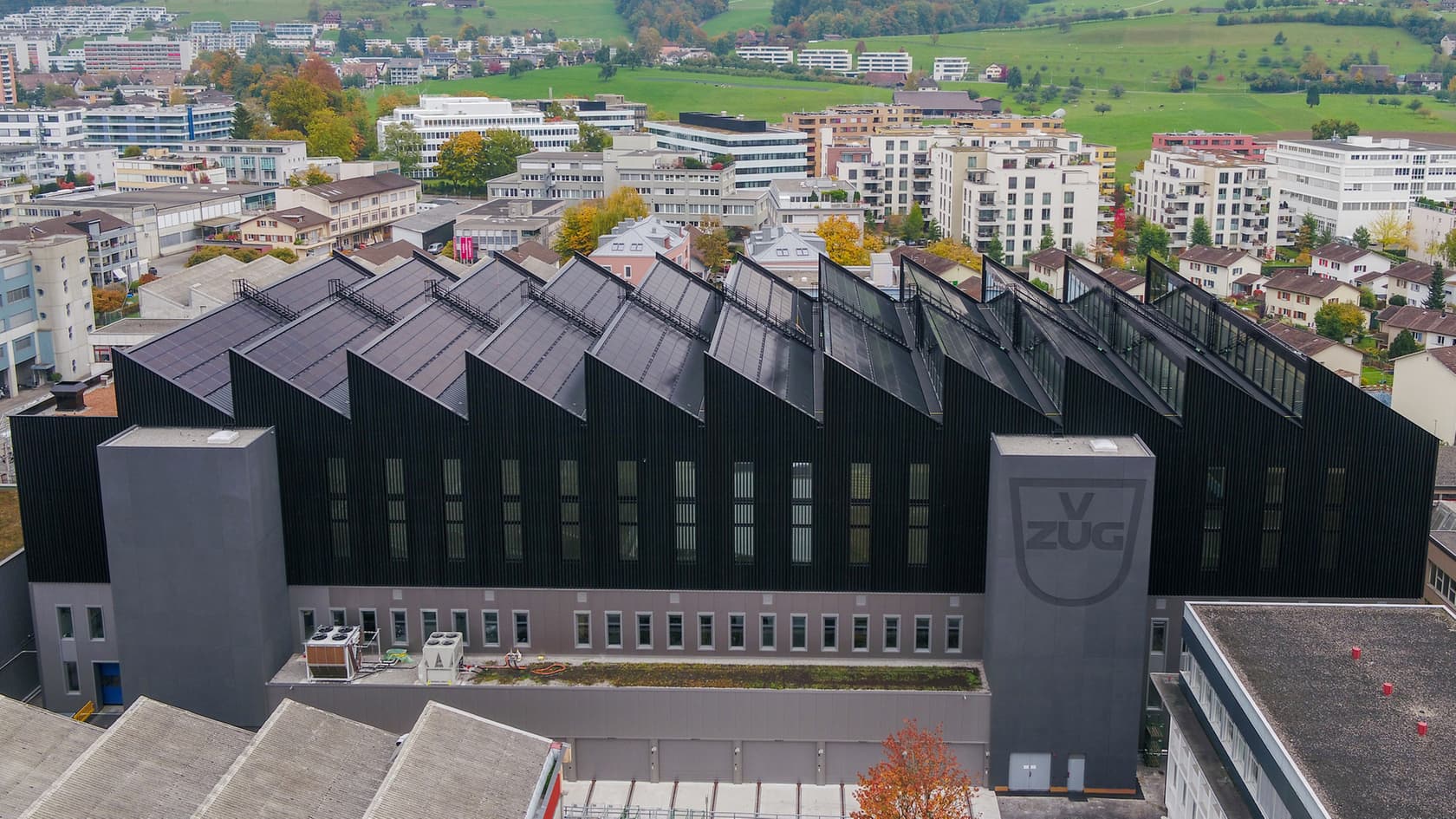 Toàn cảnh trụ sở V-ZUG tại Zug, Thụy Sĩ