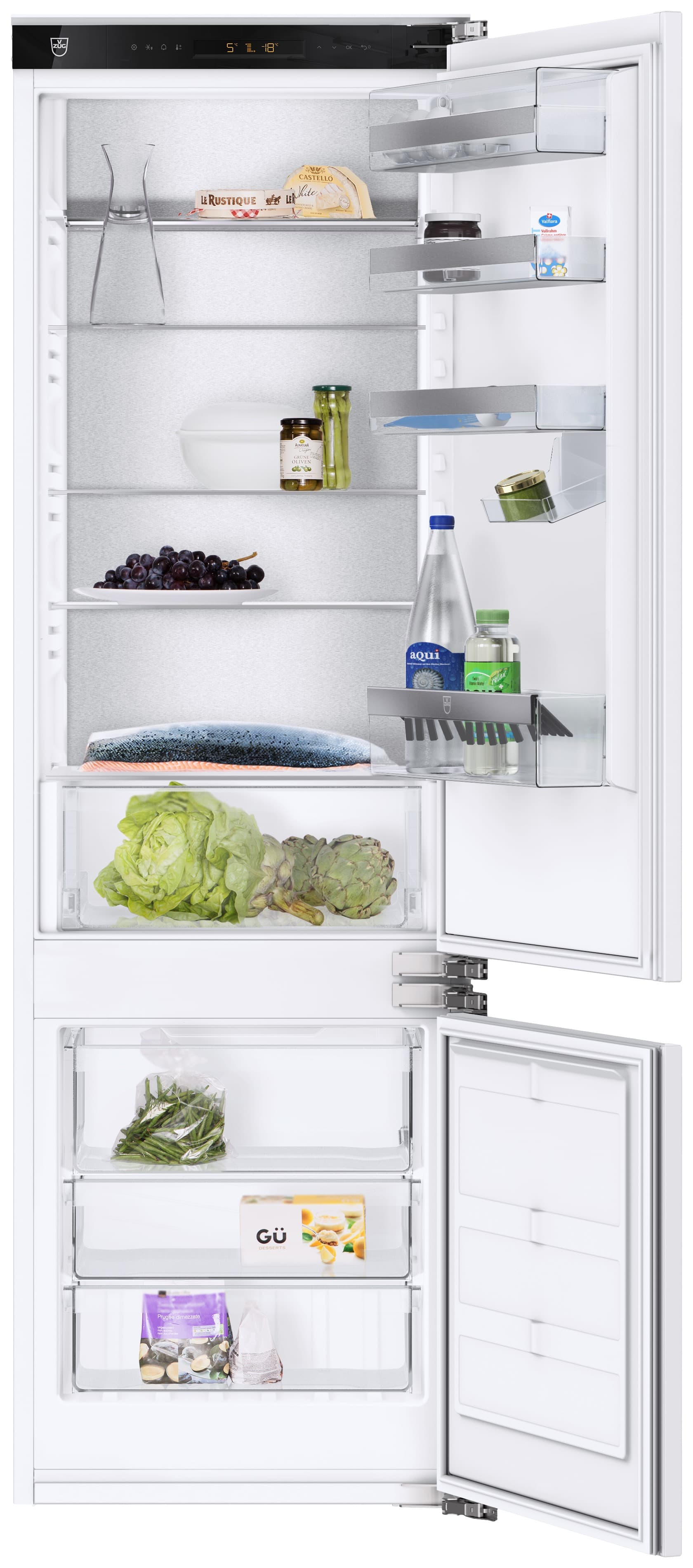 Tủ lạnh kết hợp tủ đông V-ZUG CombiCooler V4000 - V-ZUG